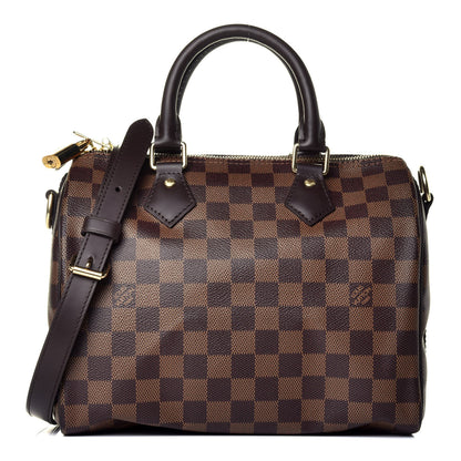 Louis Vuitton Damier Ebene Speedy Bandouliere 25 1 of 9