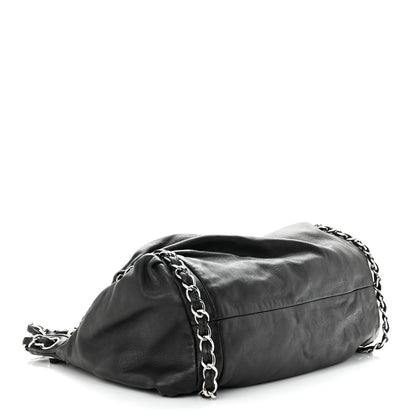 Chanel Lambskin Large Sharpei Shoulder Bag Black 4 of 11