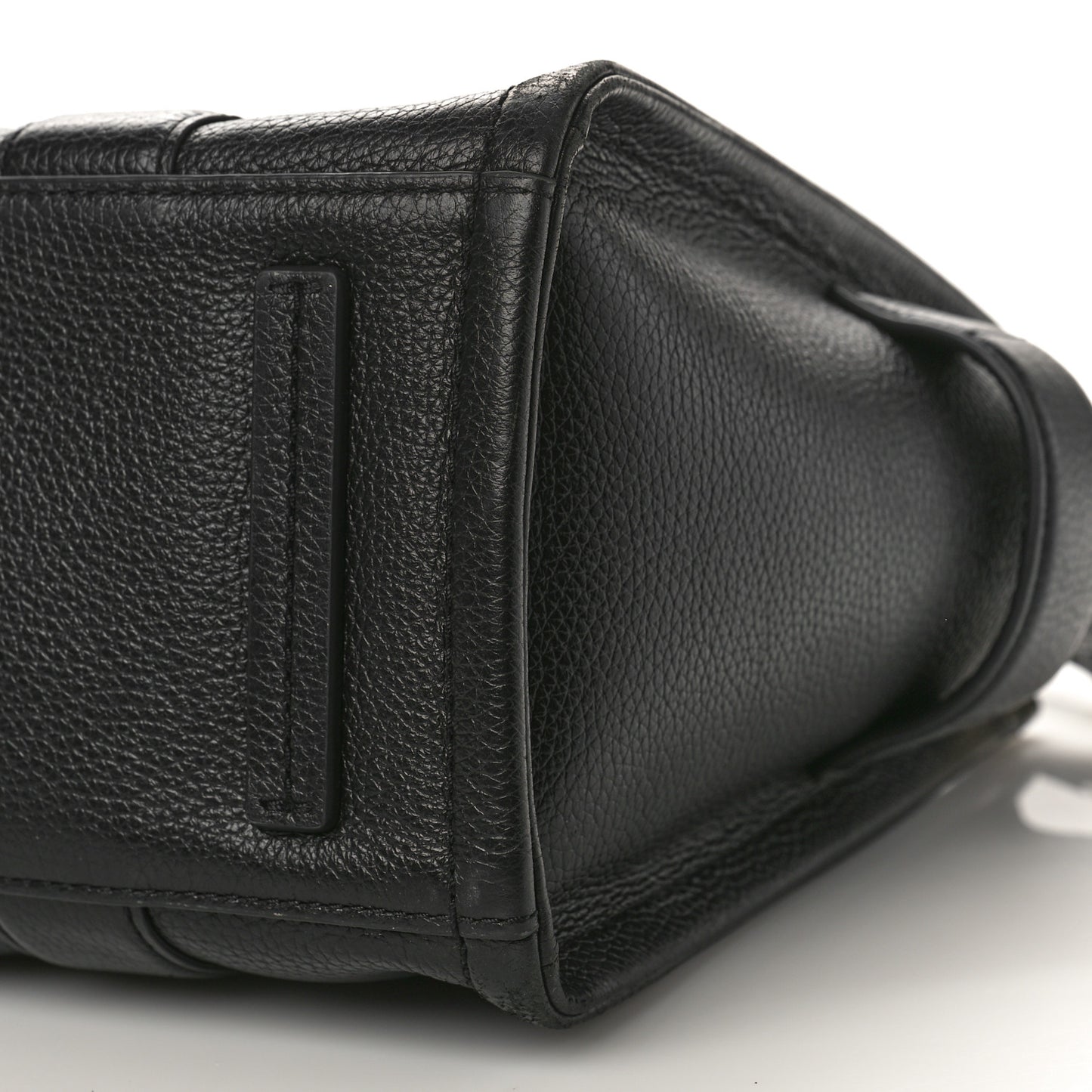 Grained Calfskin Medium The Tote Bag Black