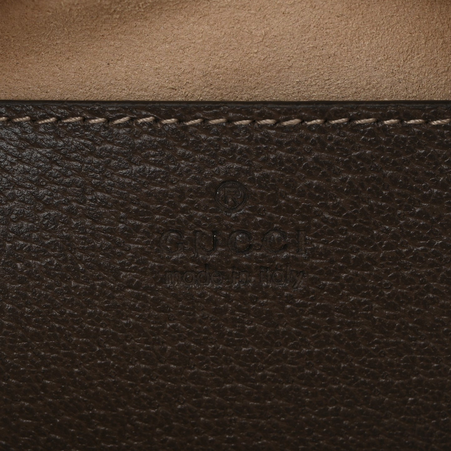 GG Supreme Monogram Web Mini Ophidia Shoulder Bag Brown