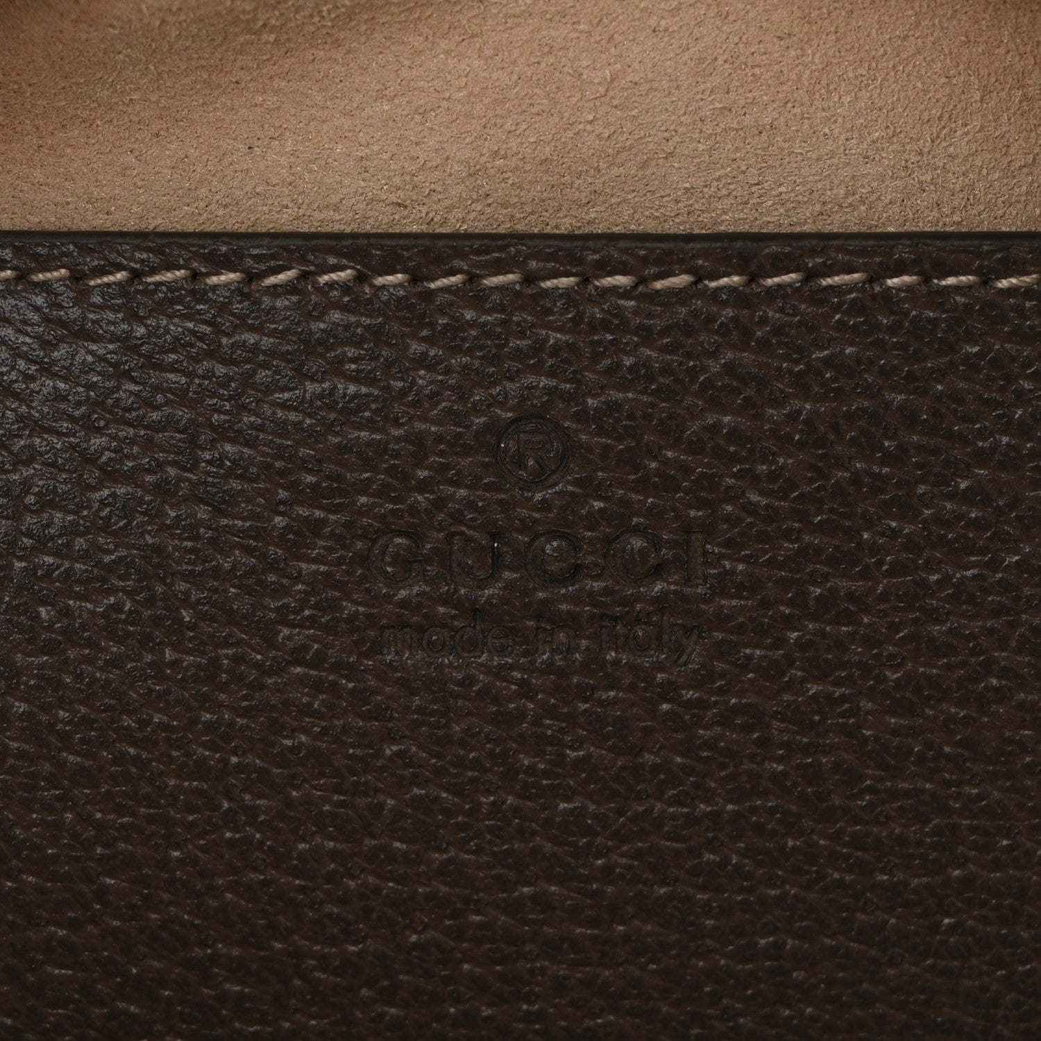 Gucci GG Supreme Monogram Web Mini Ophidia Shoulder Bag Brown 6 of 10