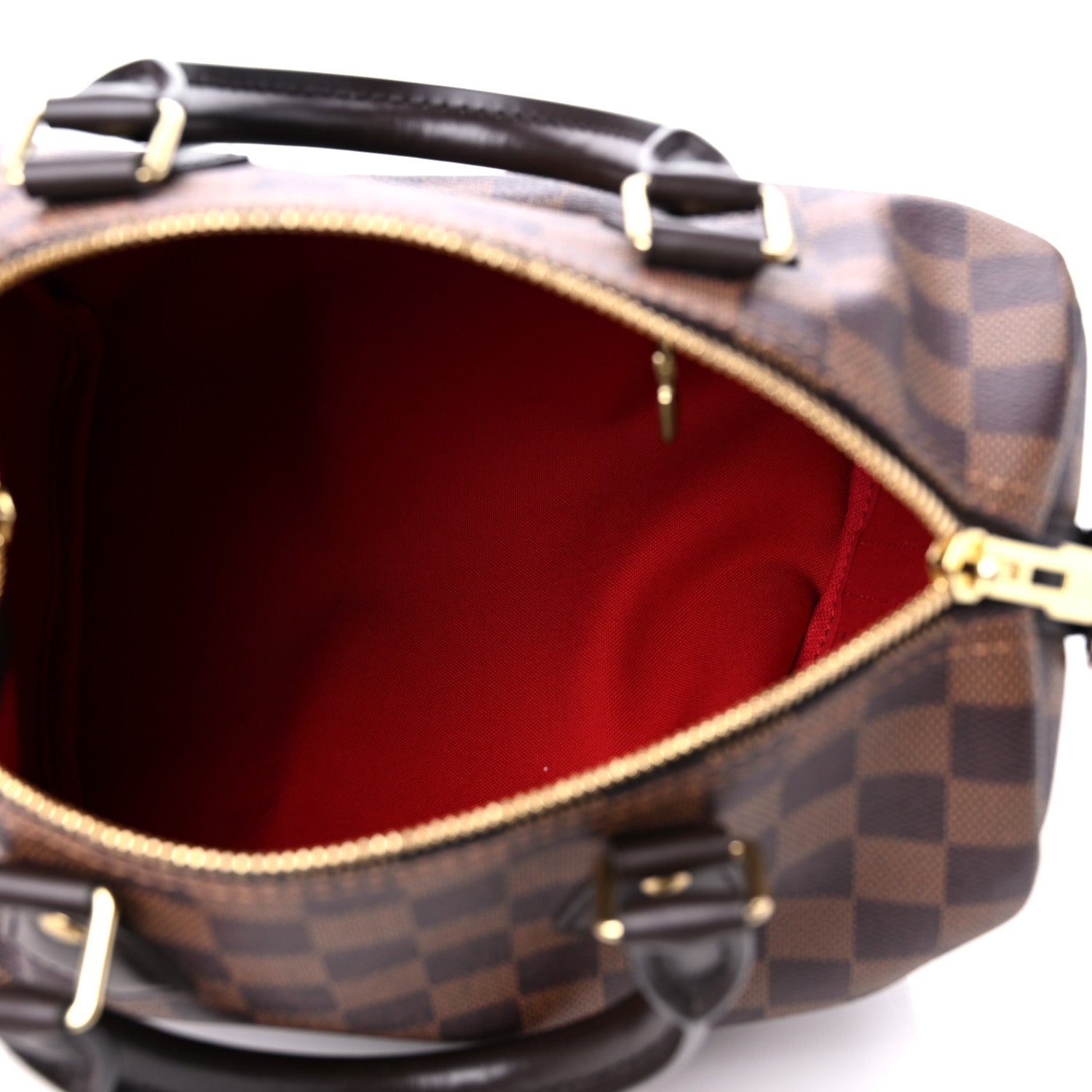 Louis Vuitton Damier Ebene Speedy Bandouliere 25 4 of 7