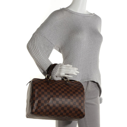 Louis Vuitton Damier Ebene Speedy 30 2 of 8