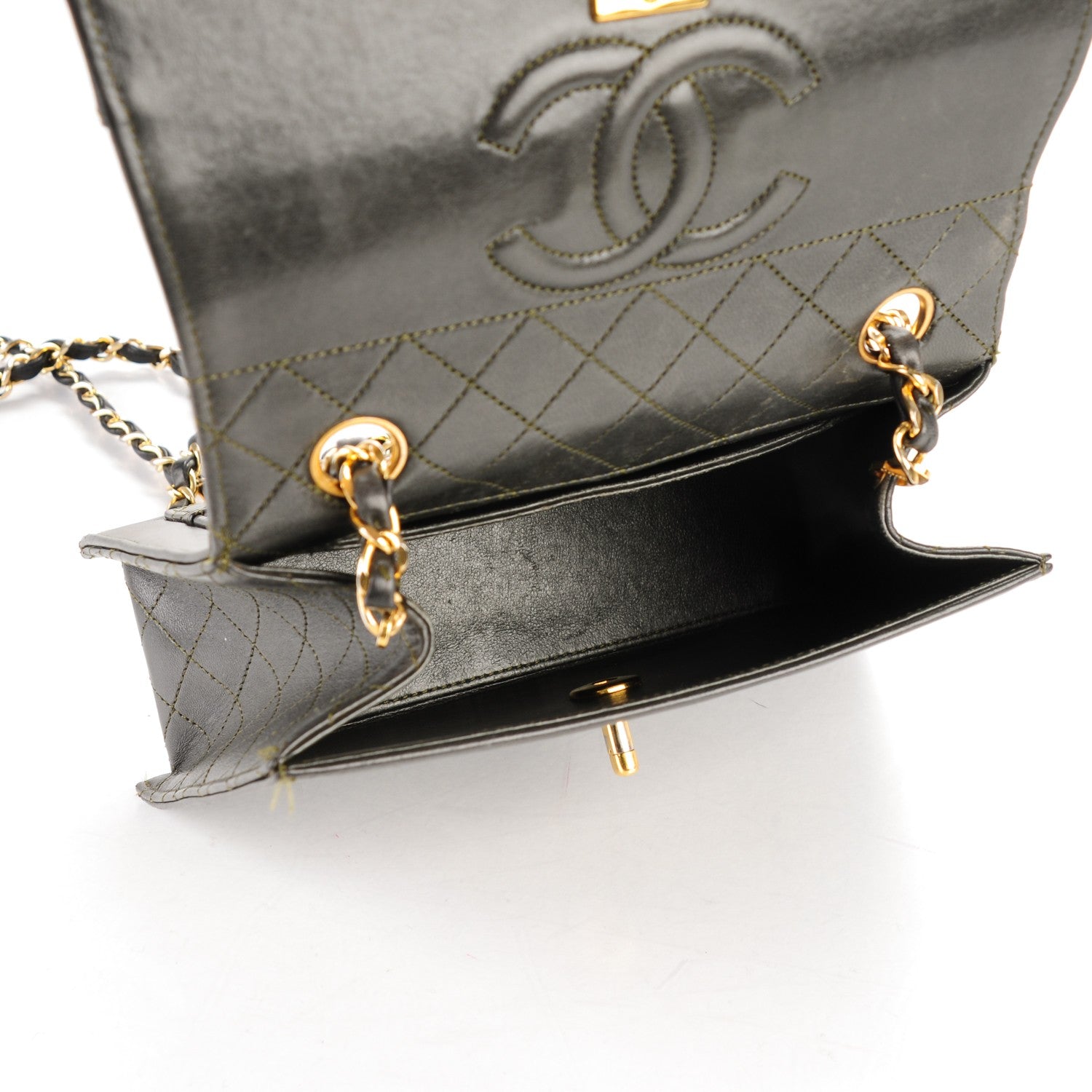 Chanel Lambskin Small Single Flap Black 5 of 8