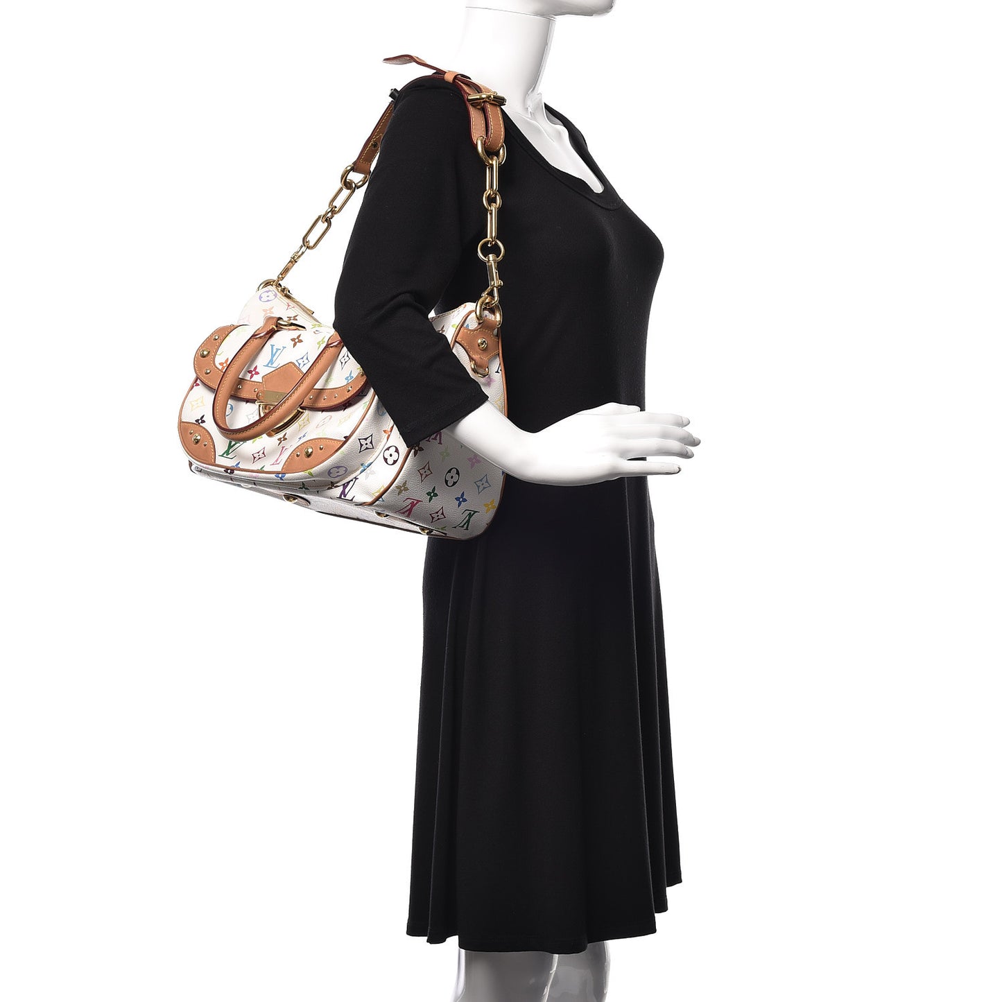 Monogram Multicolor Rita White