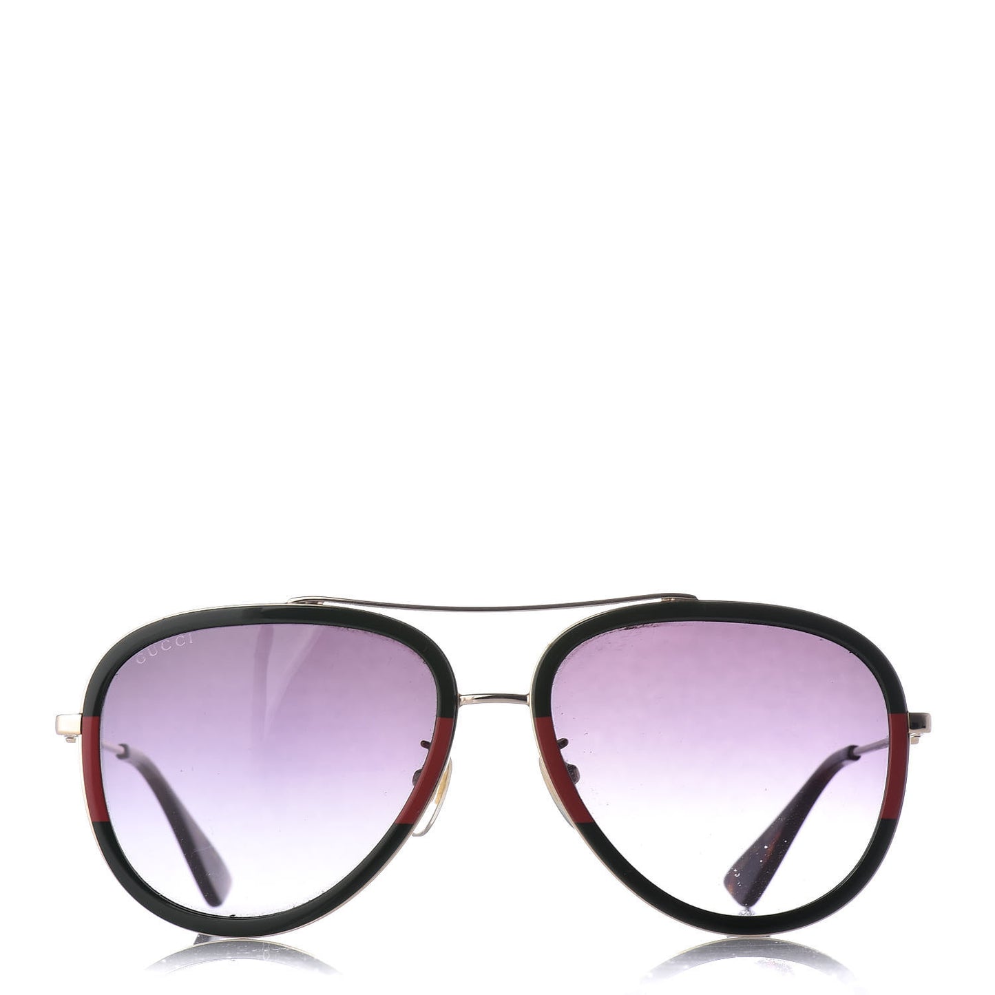 Web Aviator Sunglasses GG0062S Green Red