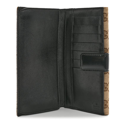 Gucci Monogram Eclipse Continental Wallet Black 6 of 13
