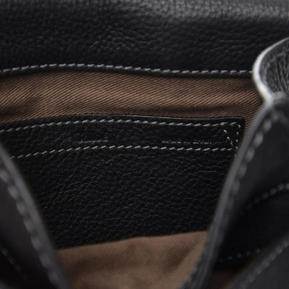 Chloe Calfskin Mini Marcie Round Crossbody Bag Black 6 of 7
