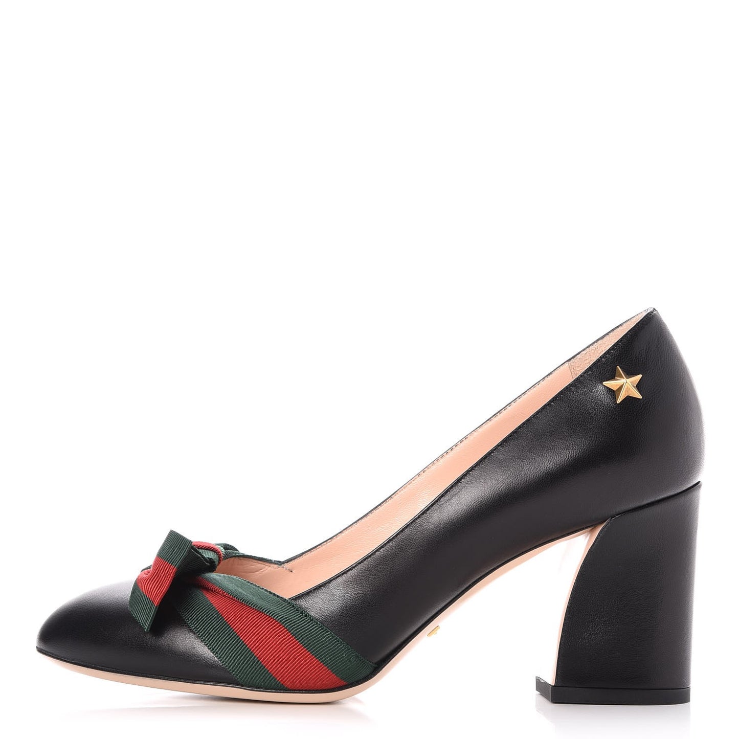 Calfkin Web Bow Pumps 37 Black