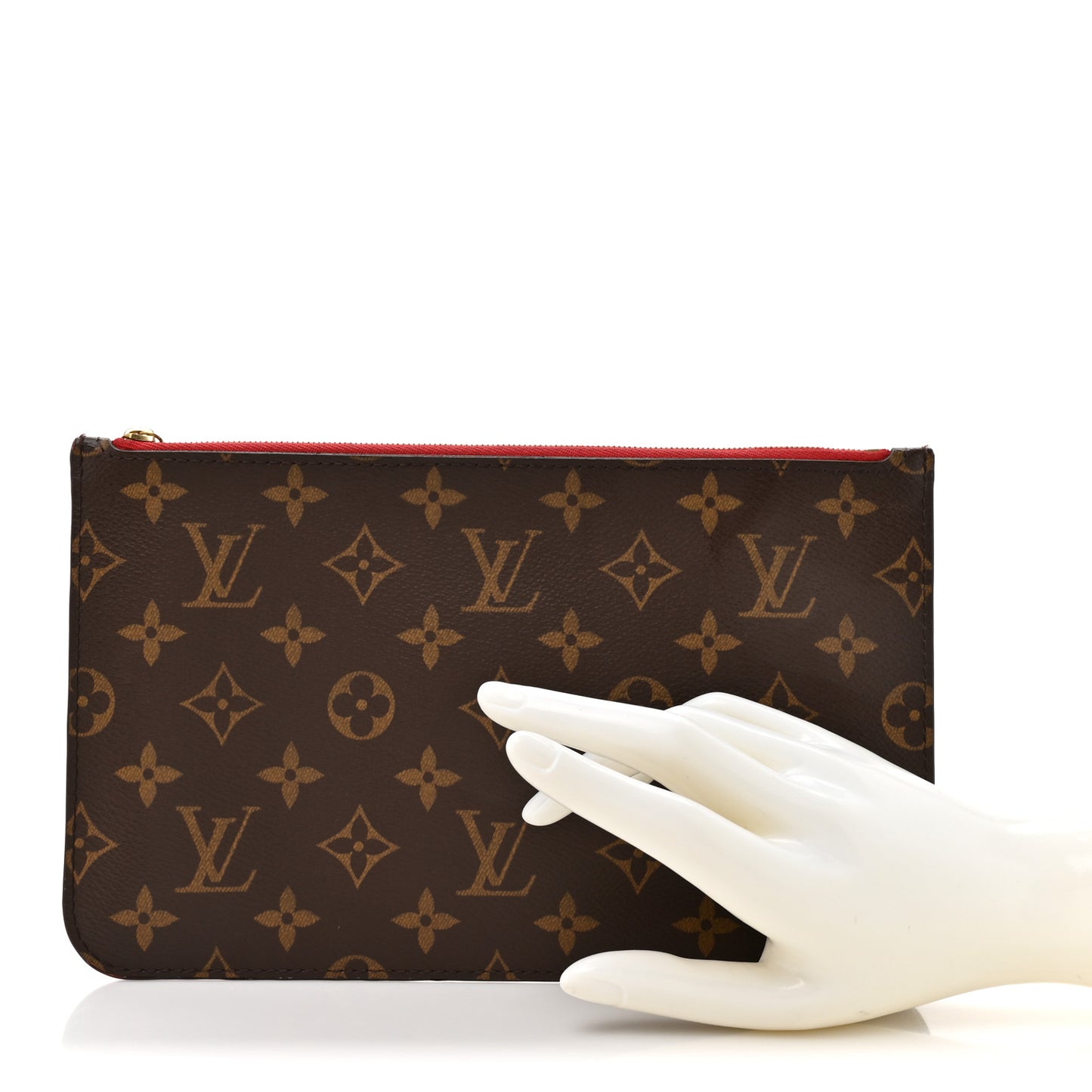 Monogram Neverfull MM GM Pochette Cherry