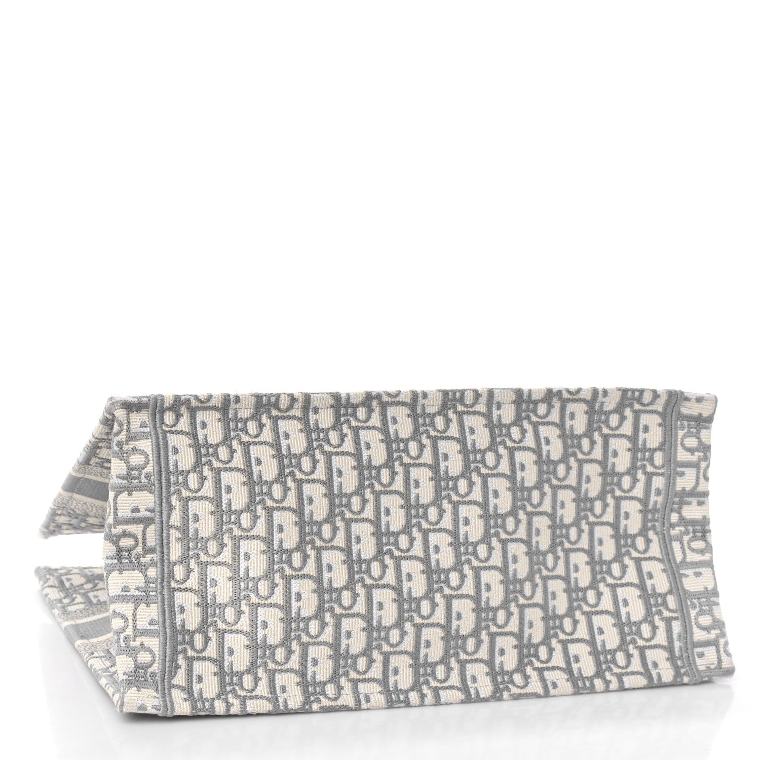 Christian Dior Oblique Medium Book Tote Grey 4 of 10