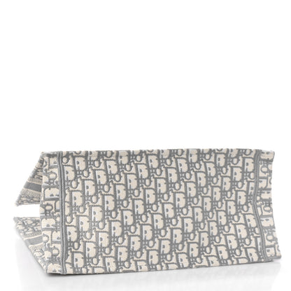 Christian Dior Oblique Medium Book Tote Grey 4 of 10