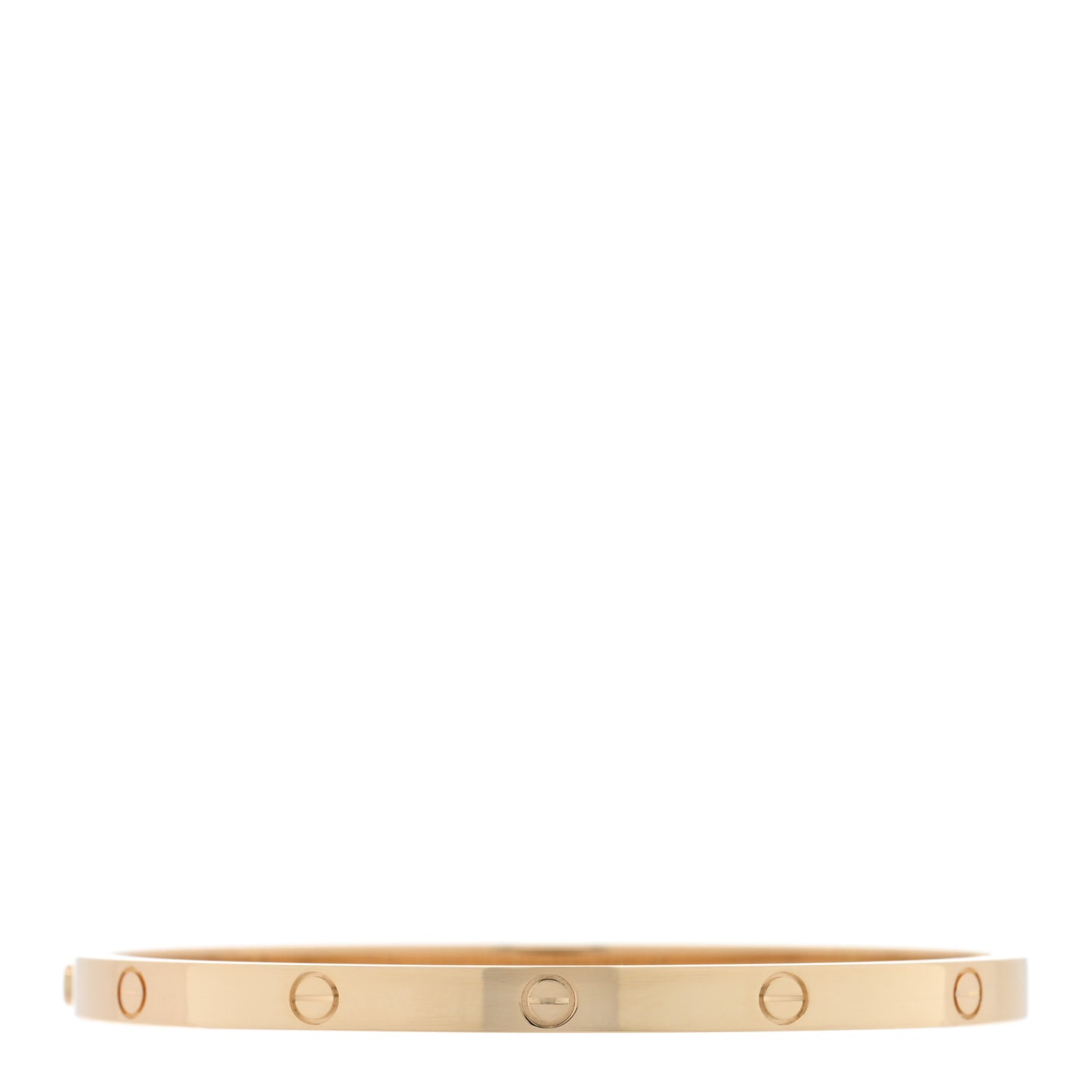 18K Yellow Gold Small LOVE Bracelet 15