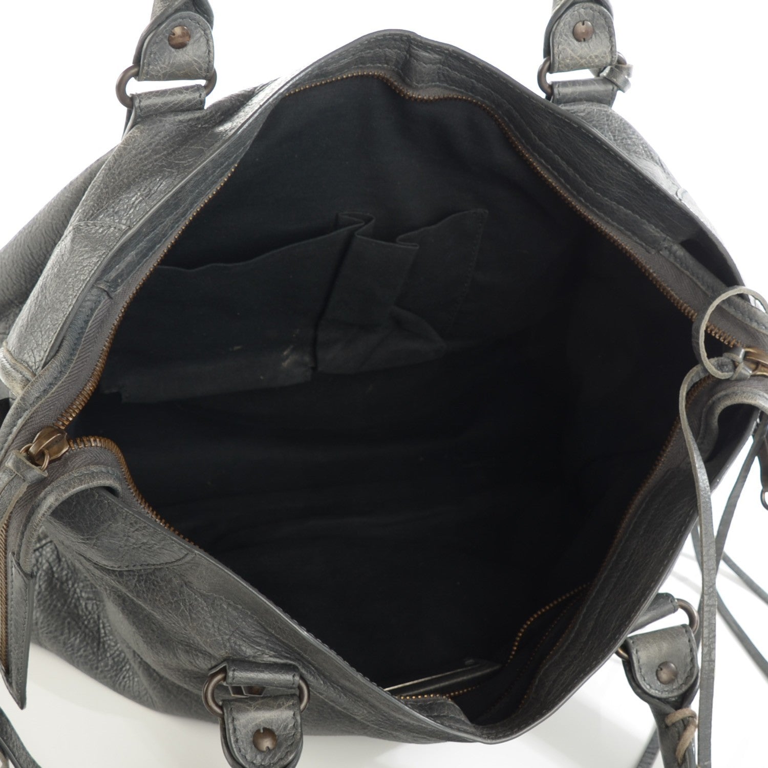 Balenciaga Agneau Classic Hardware City Gris Tarmac 5 of 8