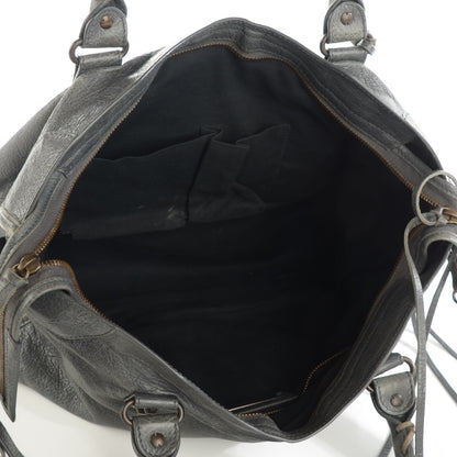 Balenciaga Agneau Classic Hardware City Gris Tarmac 5 of 8