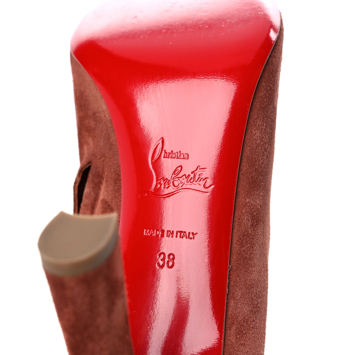 Veau Velours Eleonor 85 Ankle Boots 38 Ecorce