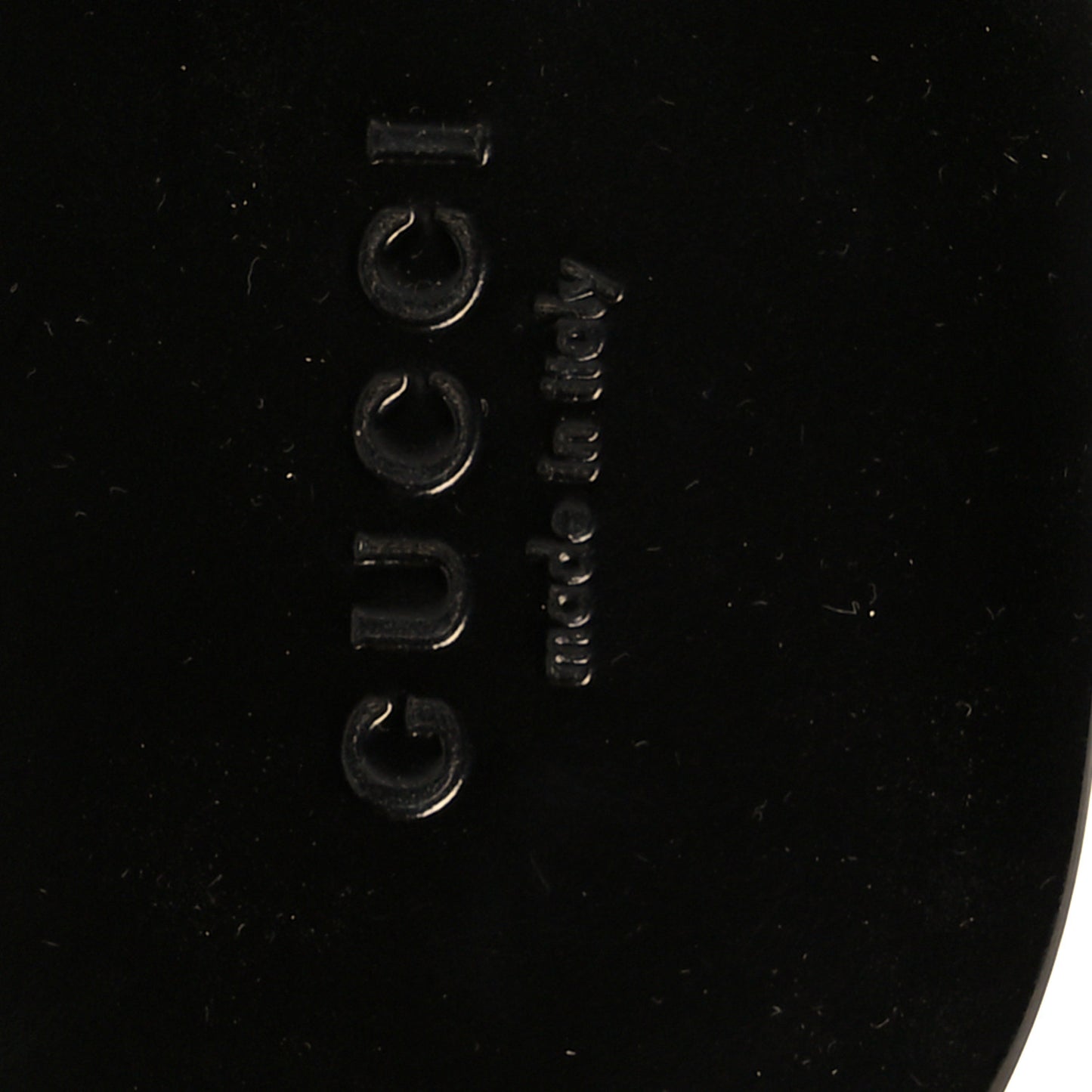 Calfskin GG Marmont Thong Sandals 36 Black