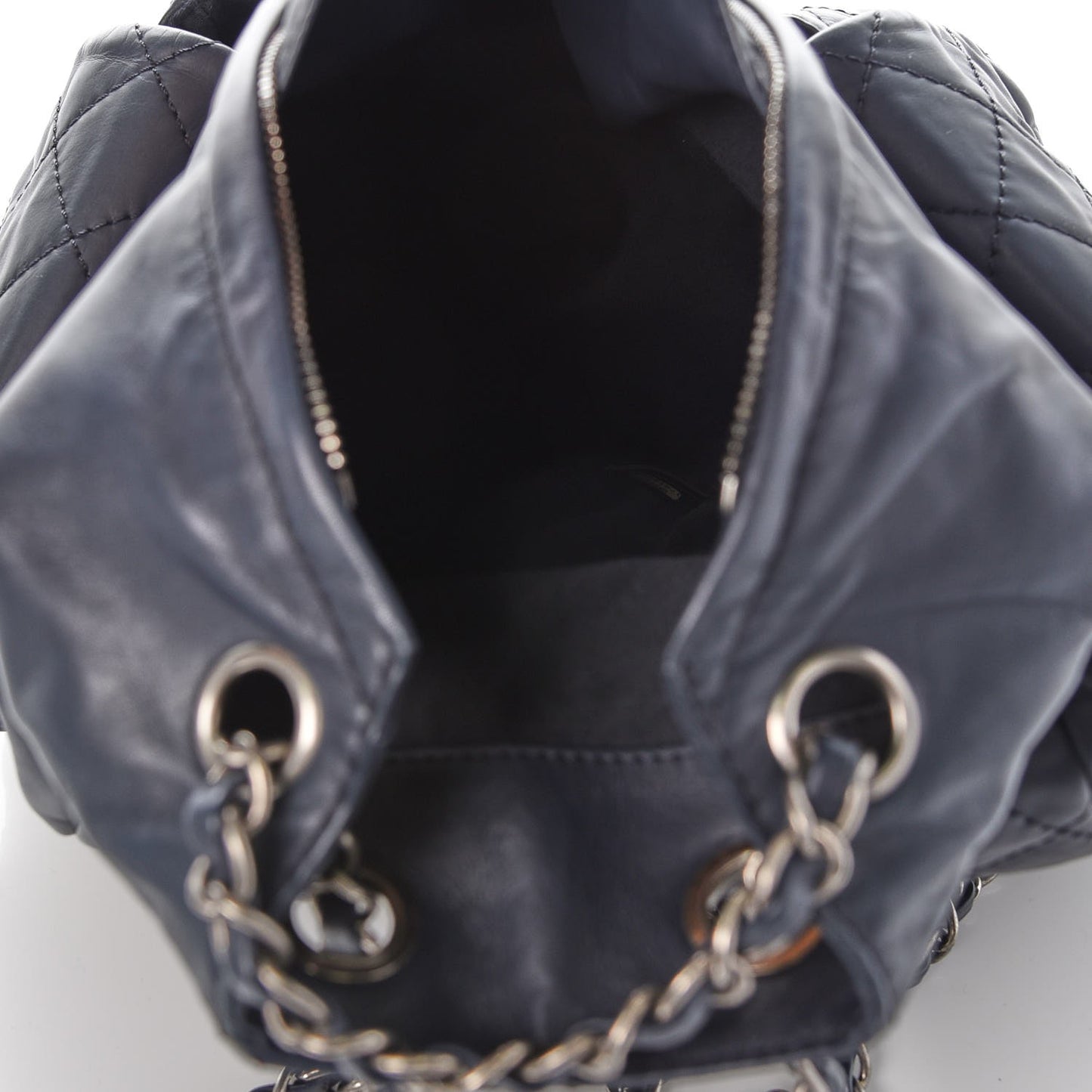 Calfskin Large Backpack Is Back Navy