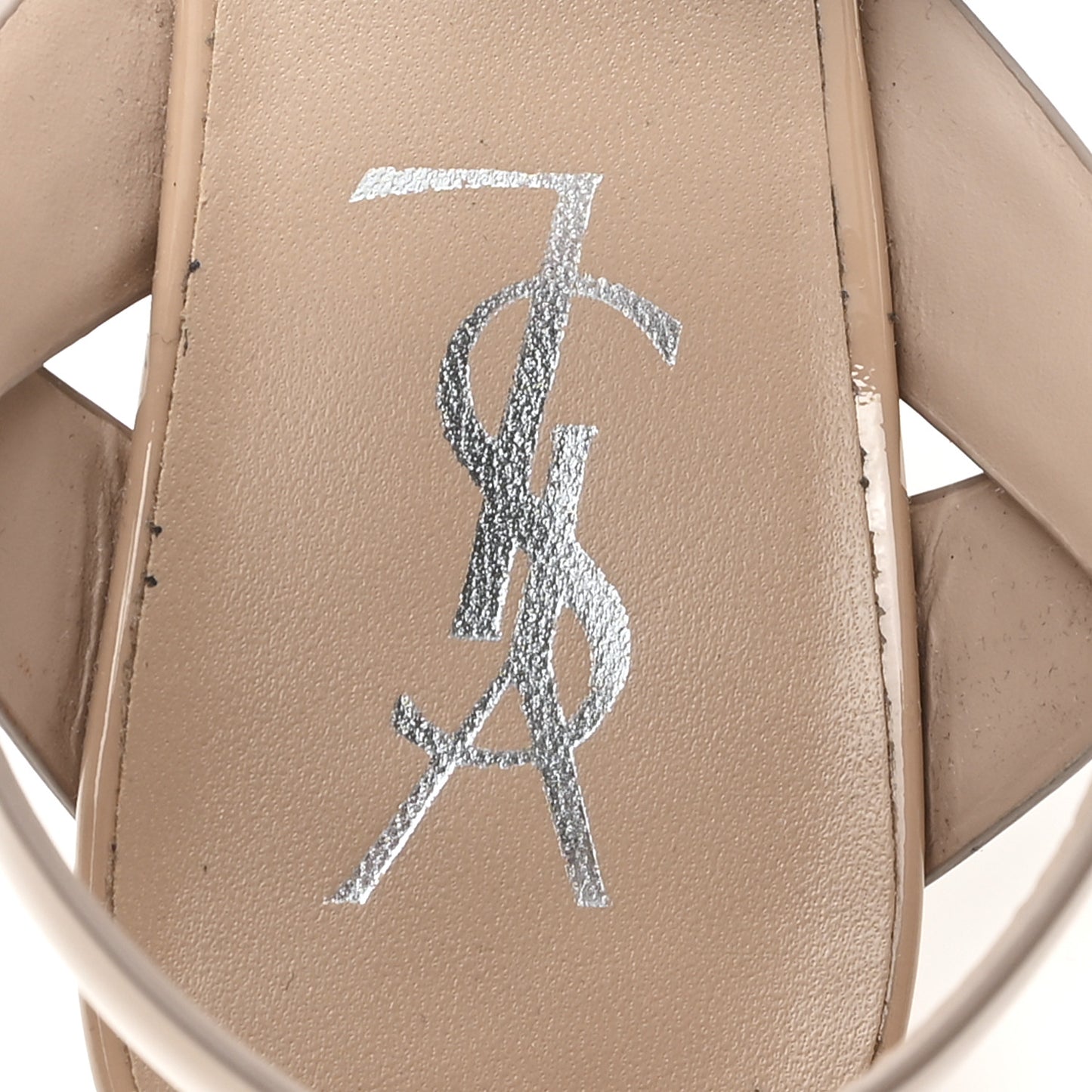 Patent Tribute 75 Platform Sandals 37.5 Soft Nude