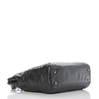 Chanel Glazed Caviar Modern Chain Tote Black 4 of 7
