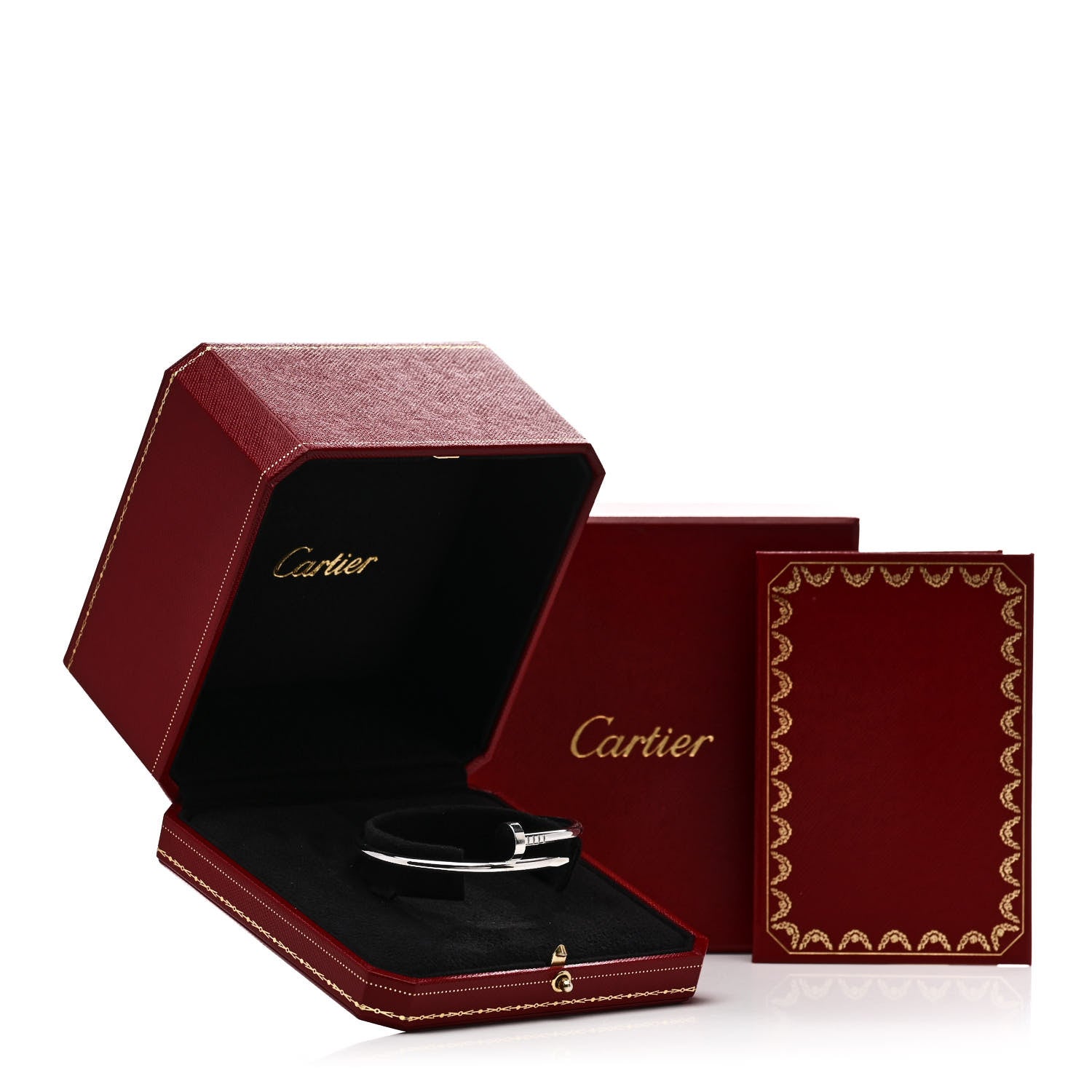 Cartier 18K White Gold Juste Un Clou Bracelet 18 2 of 4