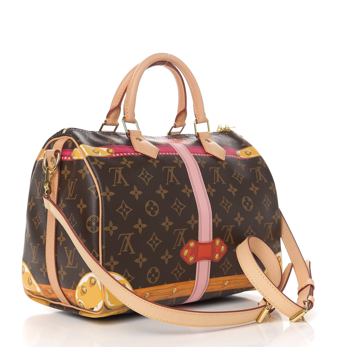 Monogram Summer Trunks Speedy Bandouliere 30