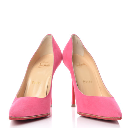 Christian Louboutin Suede So Kate 100 Pumps 36.5 Pink 5 of 15