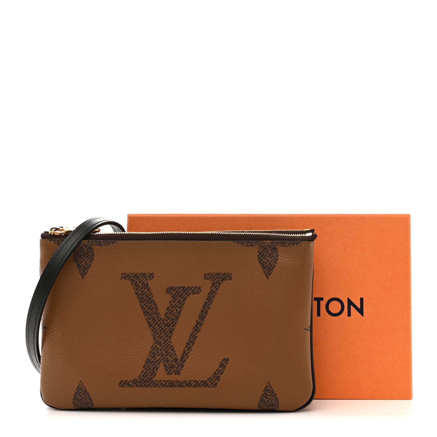 Louis Vuitton Reverse Monogram Giant Double Zip Pochette 1858942