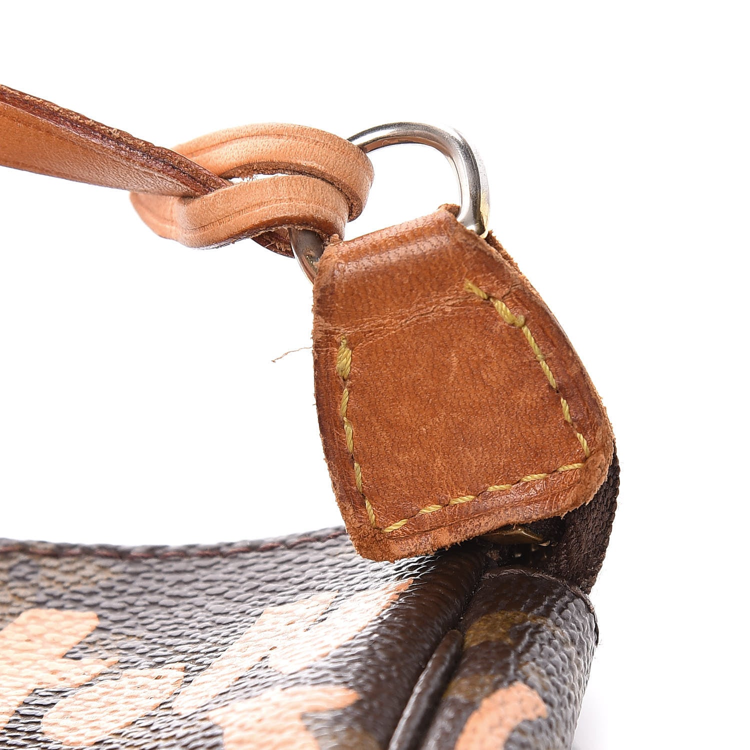 Louis Vuitton Monogram Graffiti Pochette Accessories Peach 10 of 15