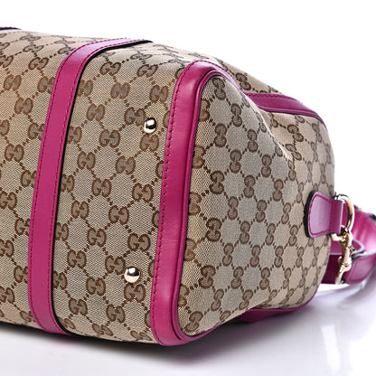 Gucci Monogram Medium Joy Boston Pink 10 of 13
