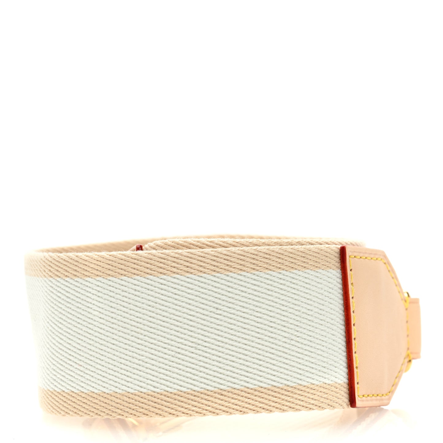 Monogram Vibe LV Shoulder Strap Beige White
