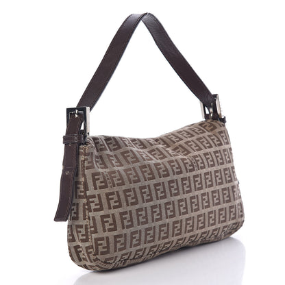 Fendi Zucchino Vitello Baguette Tobacco 3 of 14