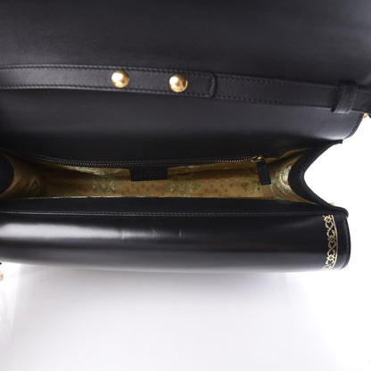 Gucci Smooth Calfskin Medium Ottilia Top Handle Bag Black 5 of 11