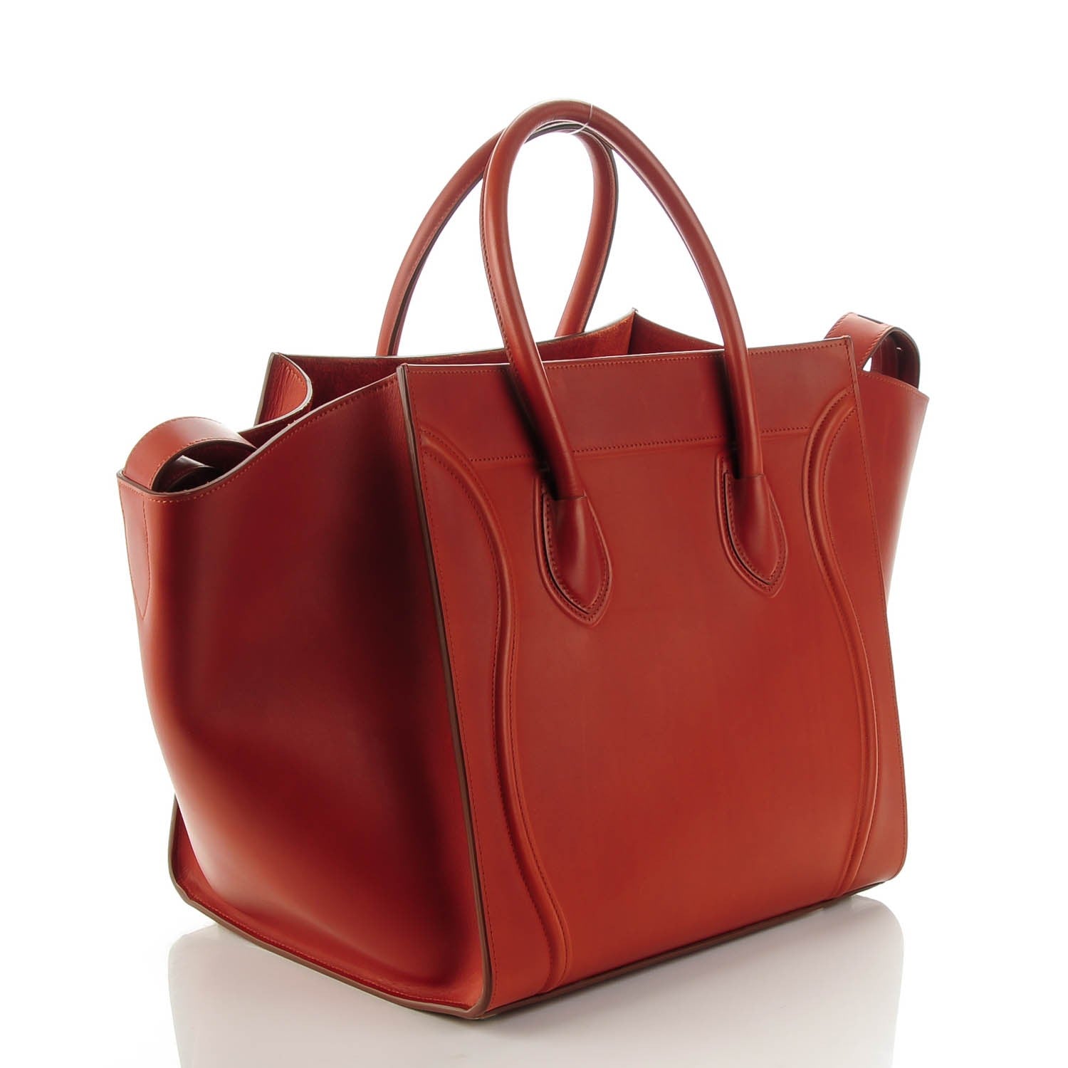 Celine Natural Calfskin Medium Phantom Luggage Brick 3 of 8