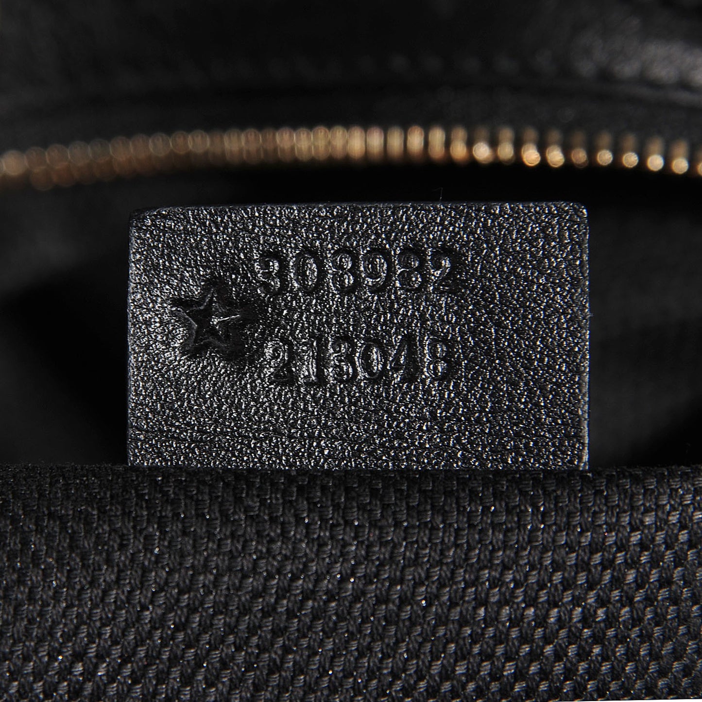 Patent Medium Soho Chain Shoulder Bag Black