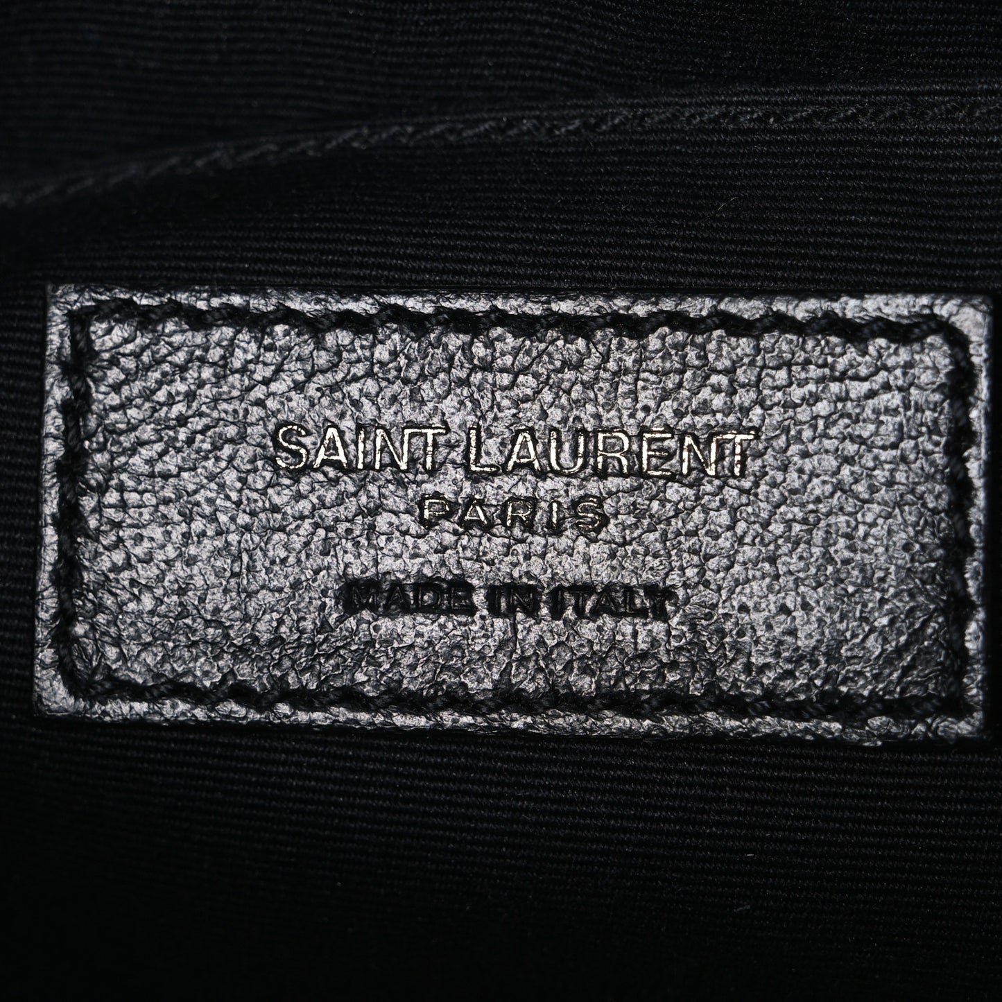 Calfskin Matelasse Monogram Lou Camera Bag Black