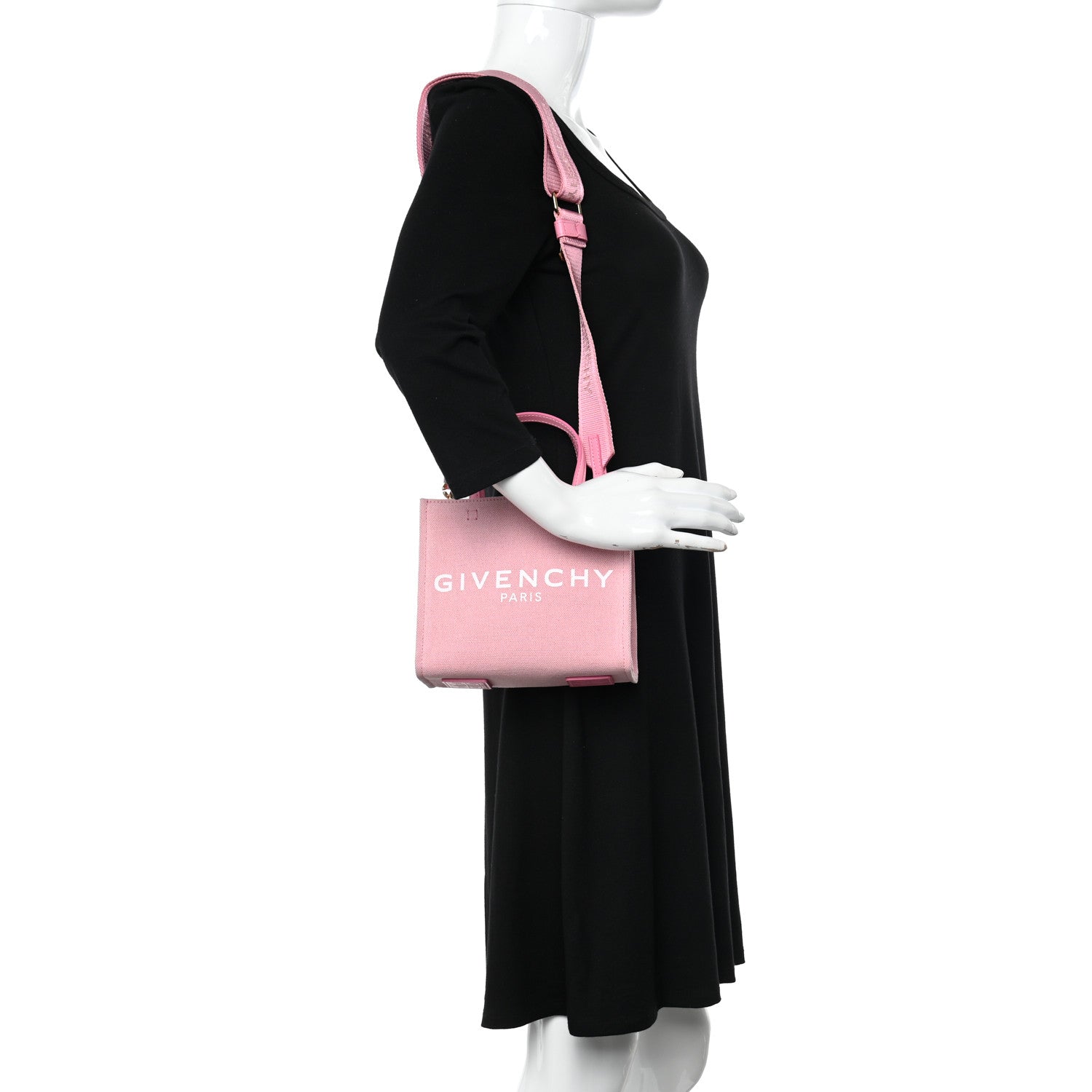 Givenchy Canvas Mini G-Tote Bright Pink 2 of 8