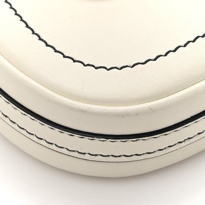 Christian Dior Calfskin Mini D Fence Saddle Bag White 11 of 16