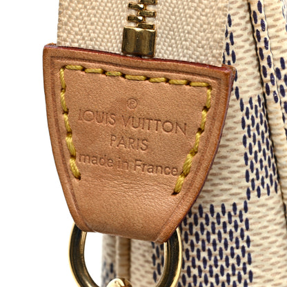 Louis Vuitton Damier Azur Pochette Accessories NM 6 of 9
