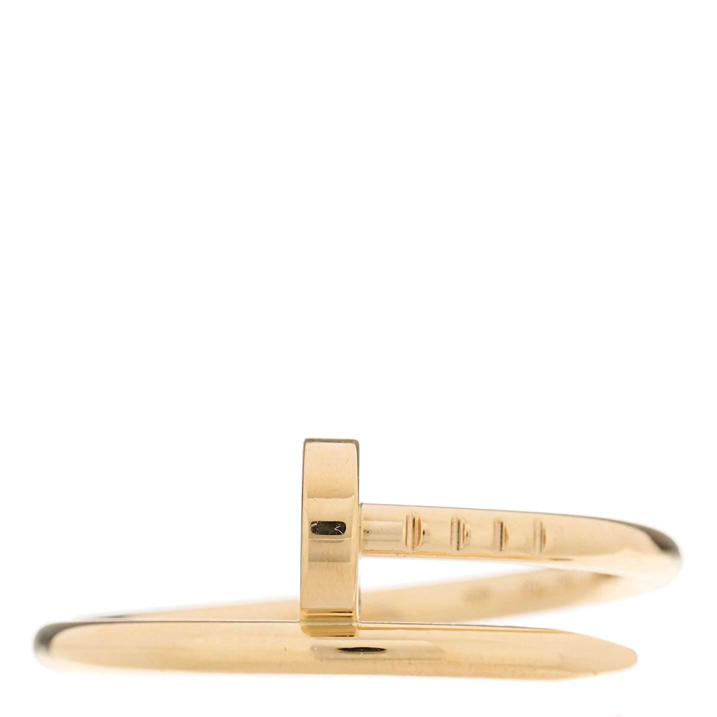 18K Yellow Gold Small Juste Un Clou Ring 55 7.25
