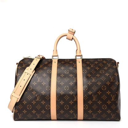 Louis Vuitton Monogram Keepall Bandouliere 45 1 of 8