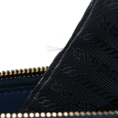 Prada Saffiano Medium Galleria Double Zip Tote Bluette 13 of 16