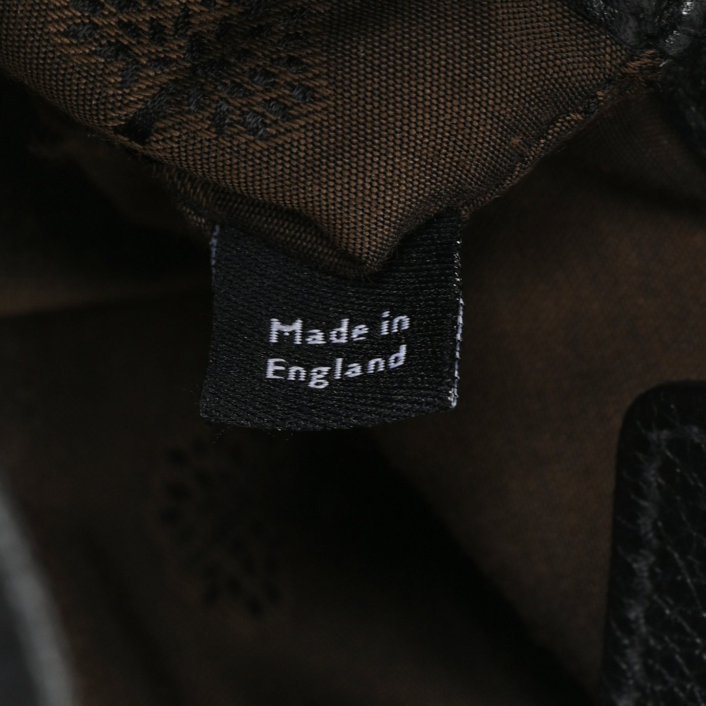Natural Leather Small Bayswater Black