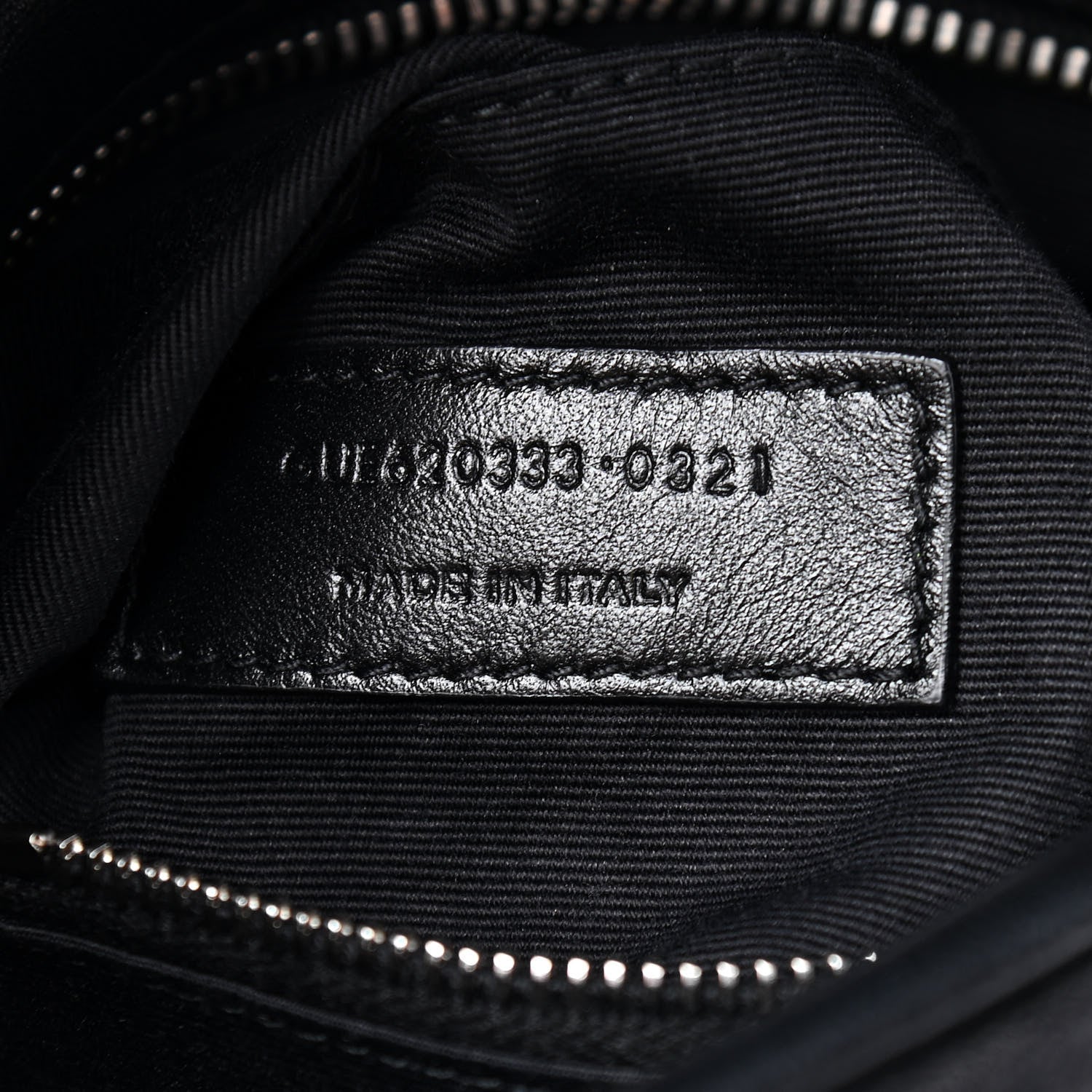 Saint Laurent Lambskin Quilted Toy Loulou Puffer Monogram Chain Satchel Black 8 of 8