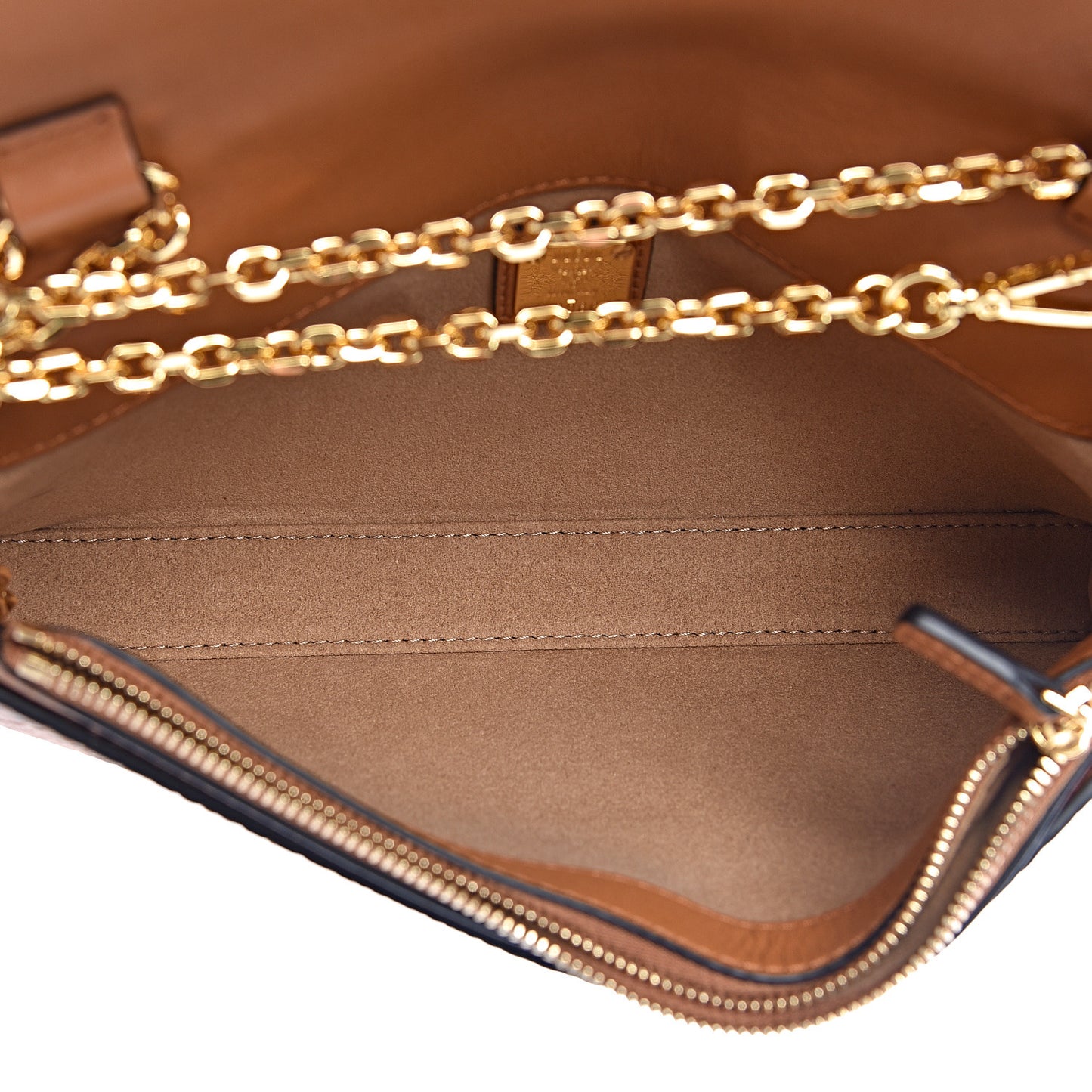 Visetos Small Millie Crossbody Bag Cognac