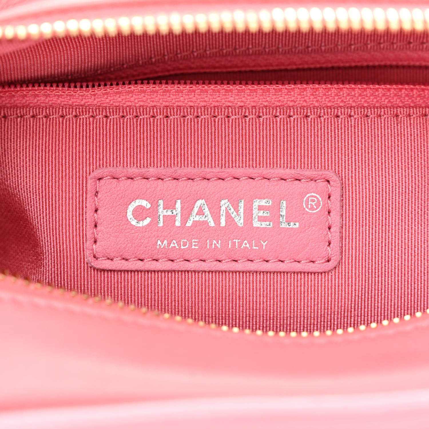 Chanel Aged Calfskin Quilted Small Gabrielle Logo Hobo Rose 6 of 13