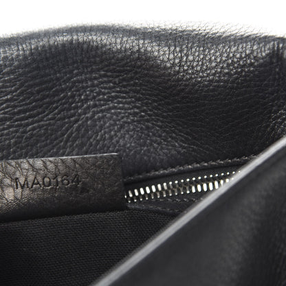 Givenchy Pebbled Calfskin Small Pandora Pure Flap Bag Black 13 of 16