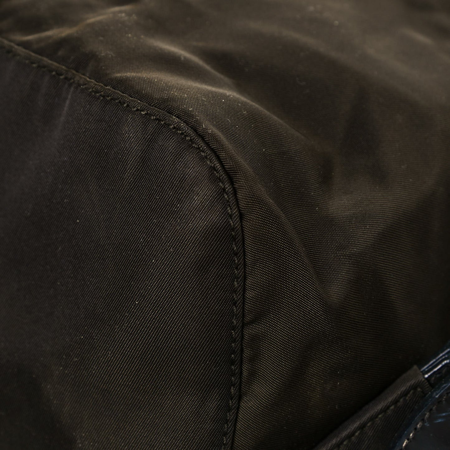 Nylon Vela Large Backpack Ebano