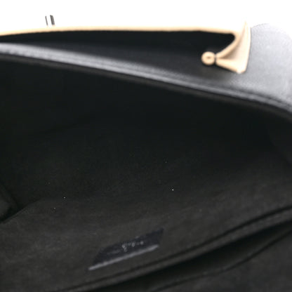 Louis Vuitton Soft Calfskin My Lockme Top Handle Vanille Black 5 of 9