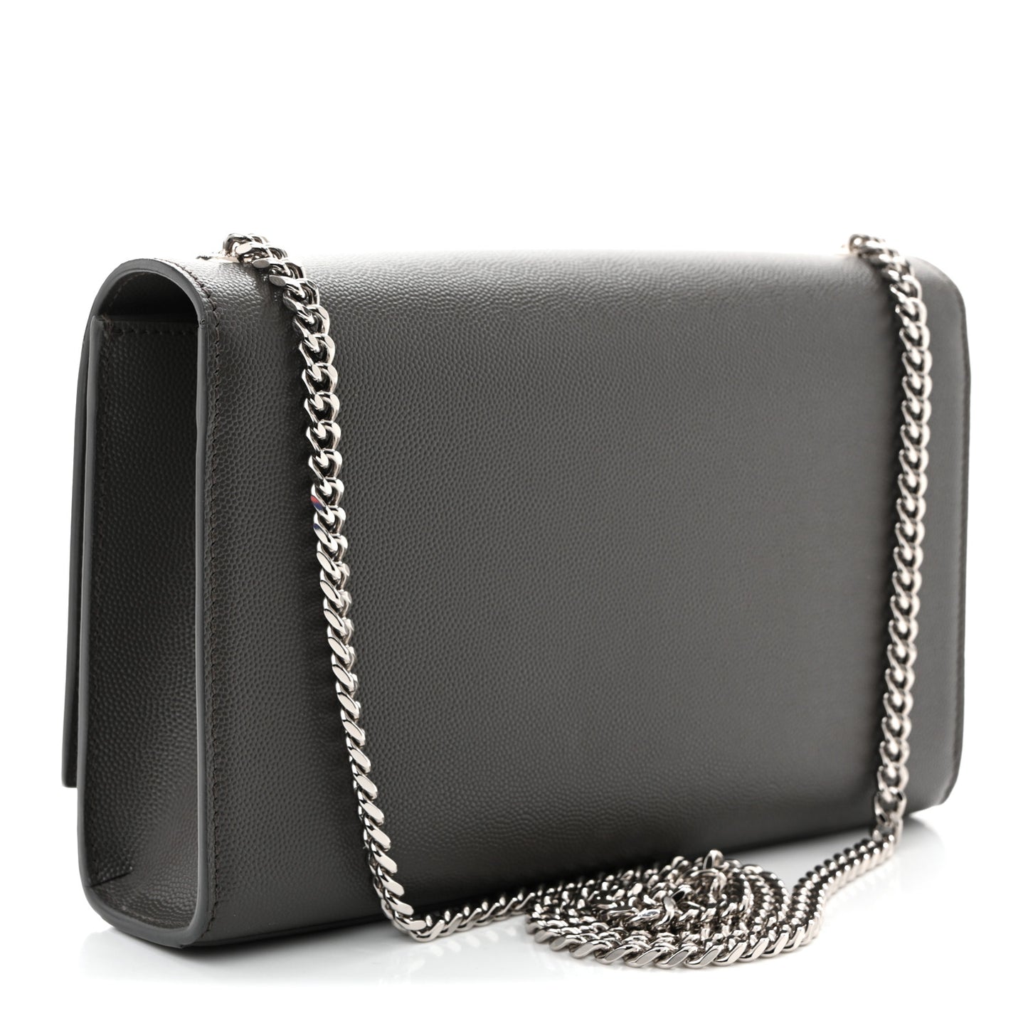 Grain De Poudre Medium Classic Monogram Kate Satchel Earth
